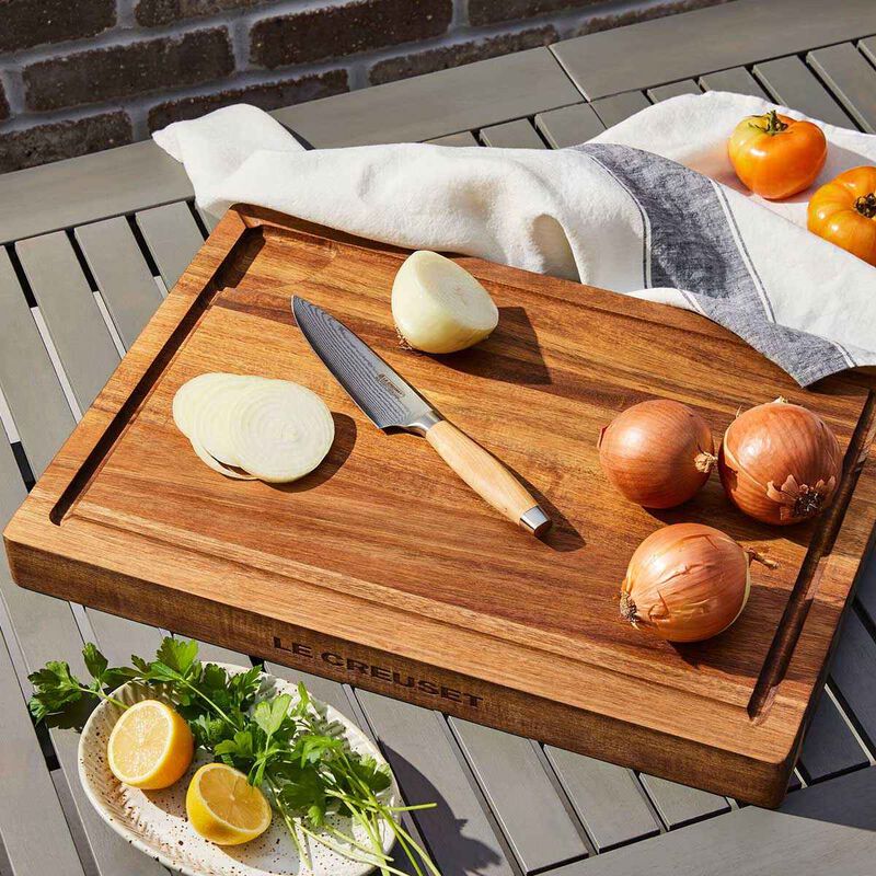 Le Creuset Acacia Wood Carving Board 50cm image number 1